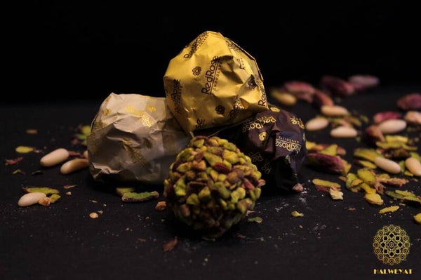 RedRose Truffle Pistachio, Walnuts Chocolate