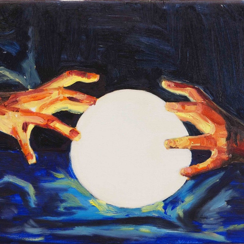 I see an unclear future, 40 x 30 cm, 2020