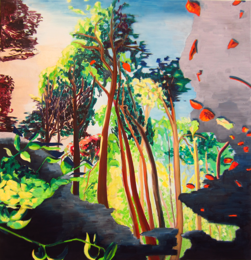 Ambigue, acryl en olieverf op doek, 95 x 100 cm, 2016, Privé collectie
