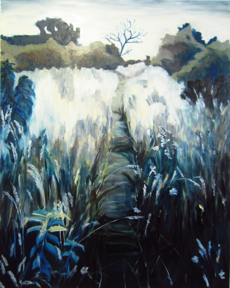 Go your own way, 120 x 150 cm, olieverf op doek, 2017, Privé Collectie