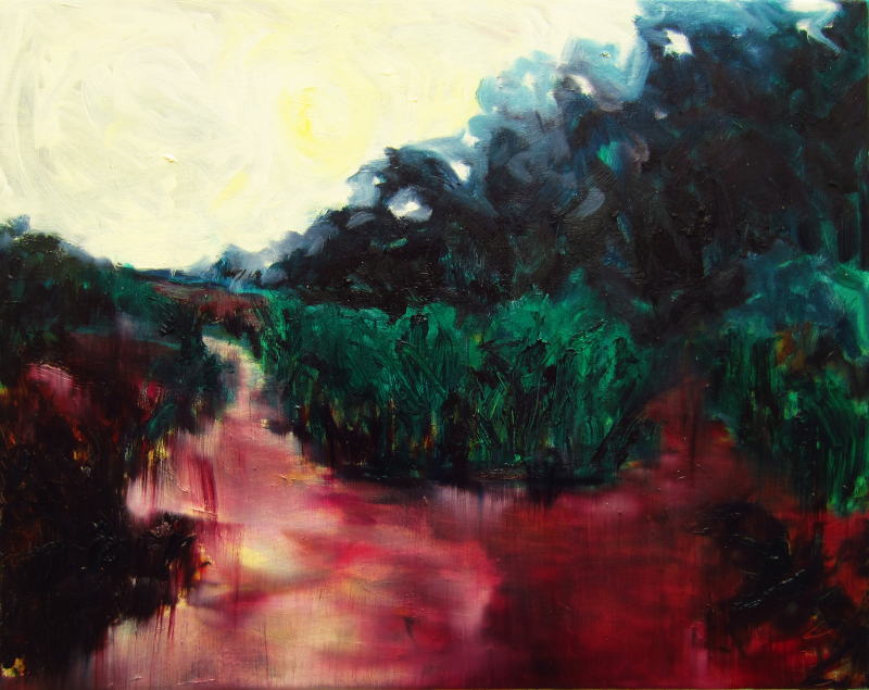 Wich way I ought to go from here, Oil on canvas, 2019