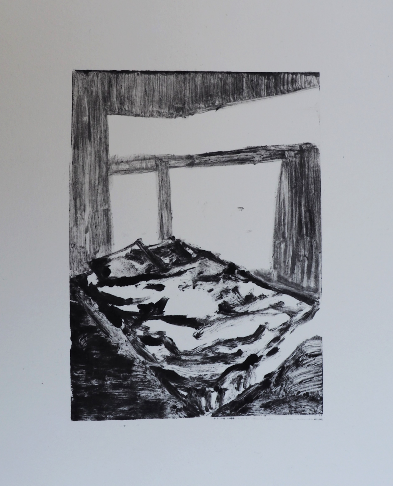 Monotype in inkt, Het is een nacht