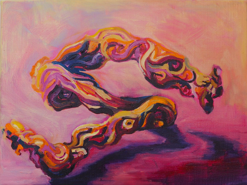 Stamboom, Olieverf op doek, 30 x 40cm, 2026