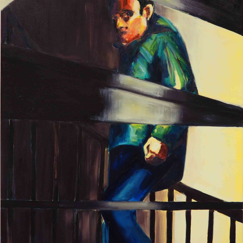 Geen titel, olieverf op doek, 68 x 95 cm, 2020