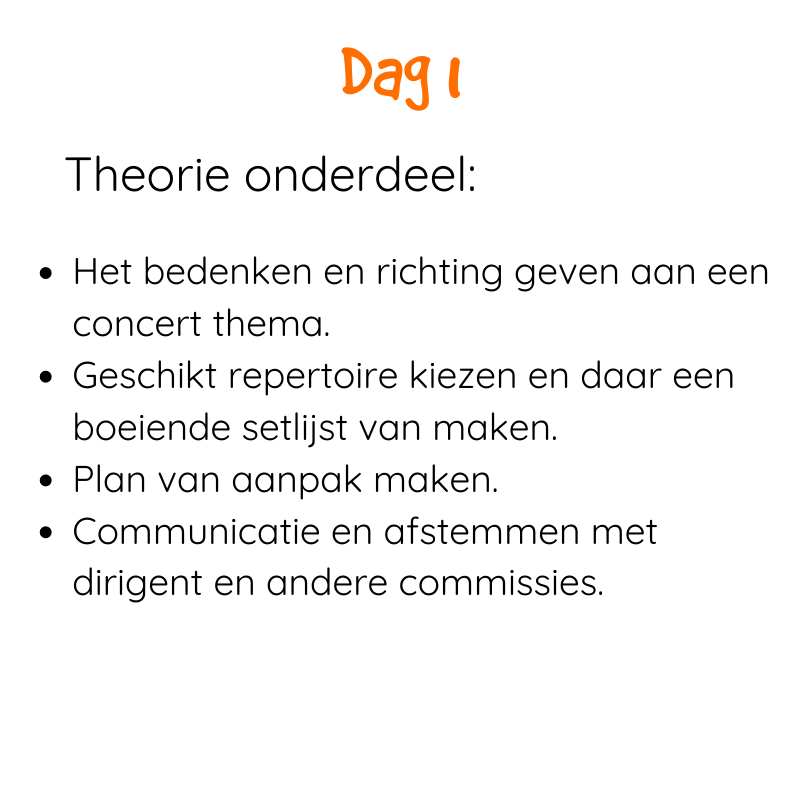 Van idee naar uitvoering