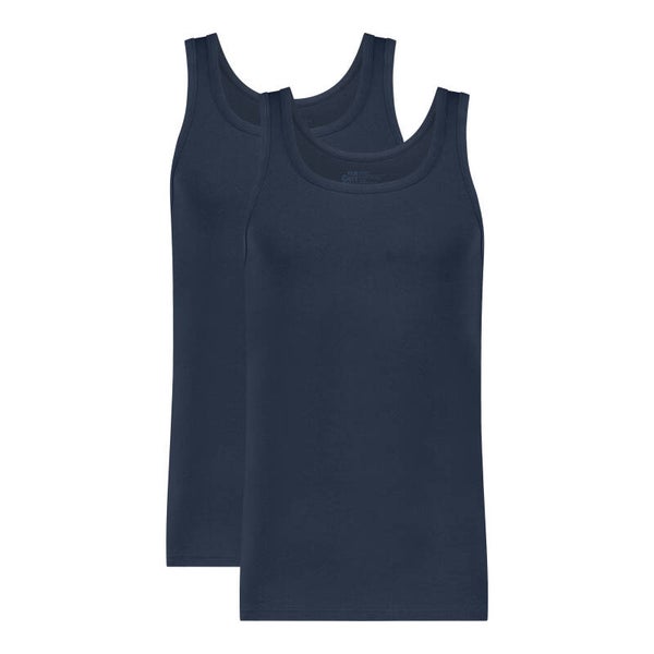 Singlet ten Cate Heren Katoen 2-pack