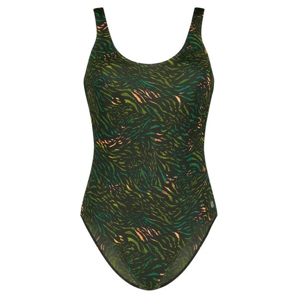 Corrigerend Badpak ten Cate Swim Zebra Green