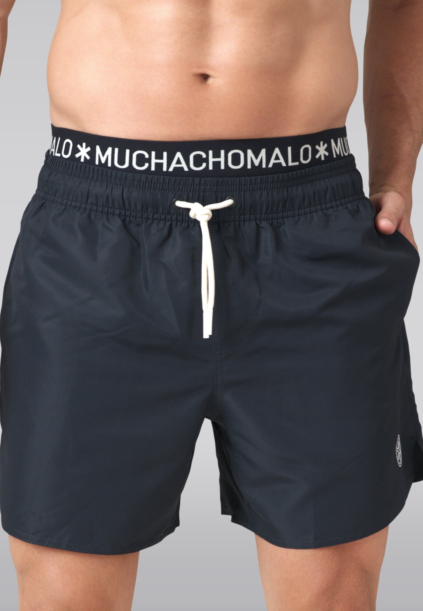 Muchachomalo Heren Zwembroek Black