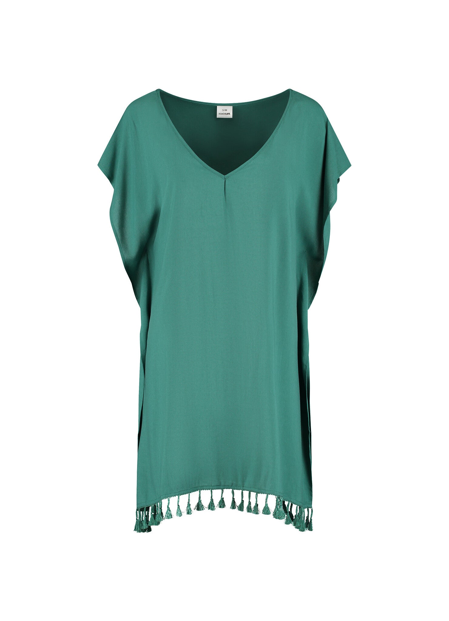 Beachlife Kaftan Green Glitter