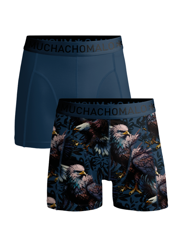 Muchachomalo Heren Boxershorts Modal Katoen 2-pack Eagle