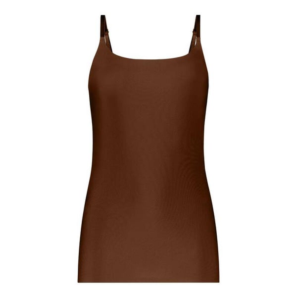 ten Cate Dames Spaghetti Top Naadloos Coconut