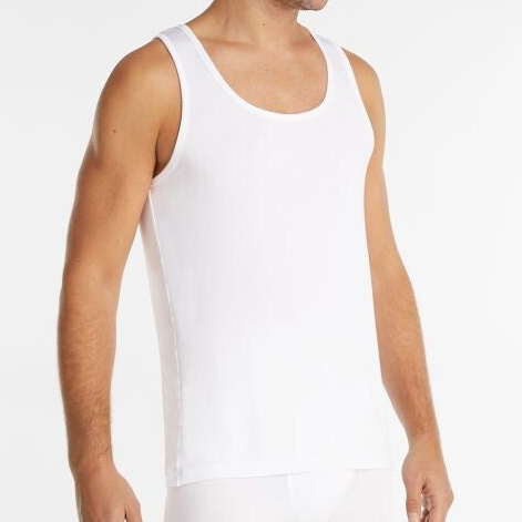 ten Cate Heren Singlet 'Soft Modal' White