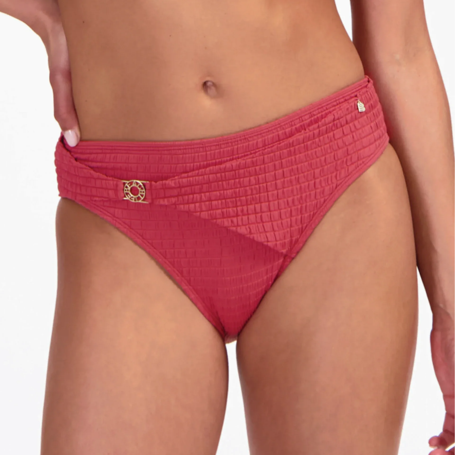 Beachlife Bikini Slip 'Midwaist' Berry