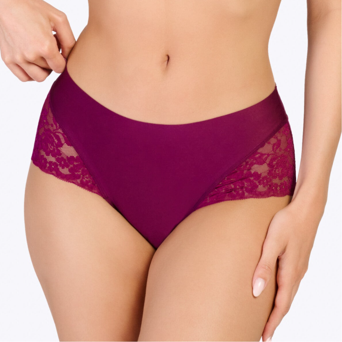 ten Cate Dames 'Midi Lace' Cherry Burgundy
