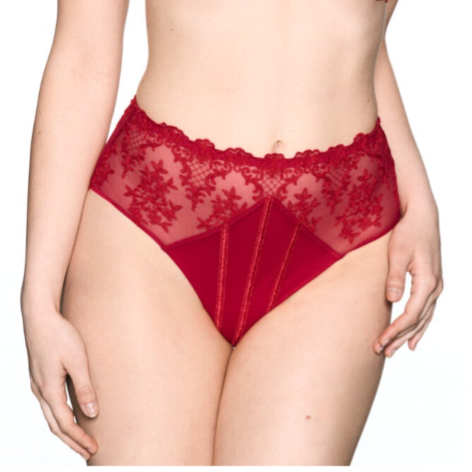 Louisa Bracq Slip 'Culotte' Victoria Red