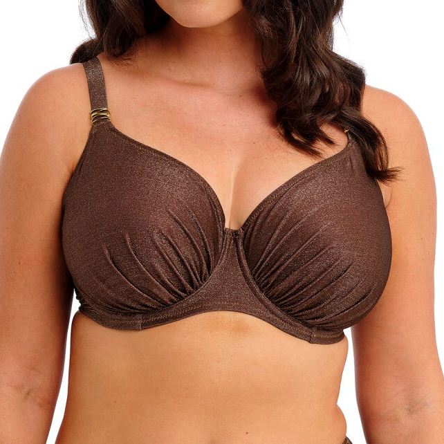 Fantasie Bikini Top 'Sabana' Chestnut Sparkle