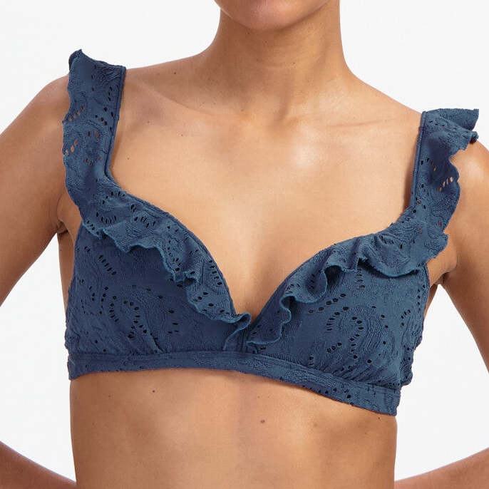 Beachlife Bikini Top Nightsky Embroidery