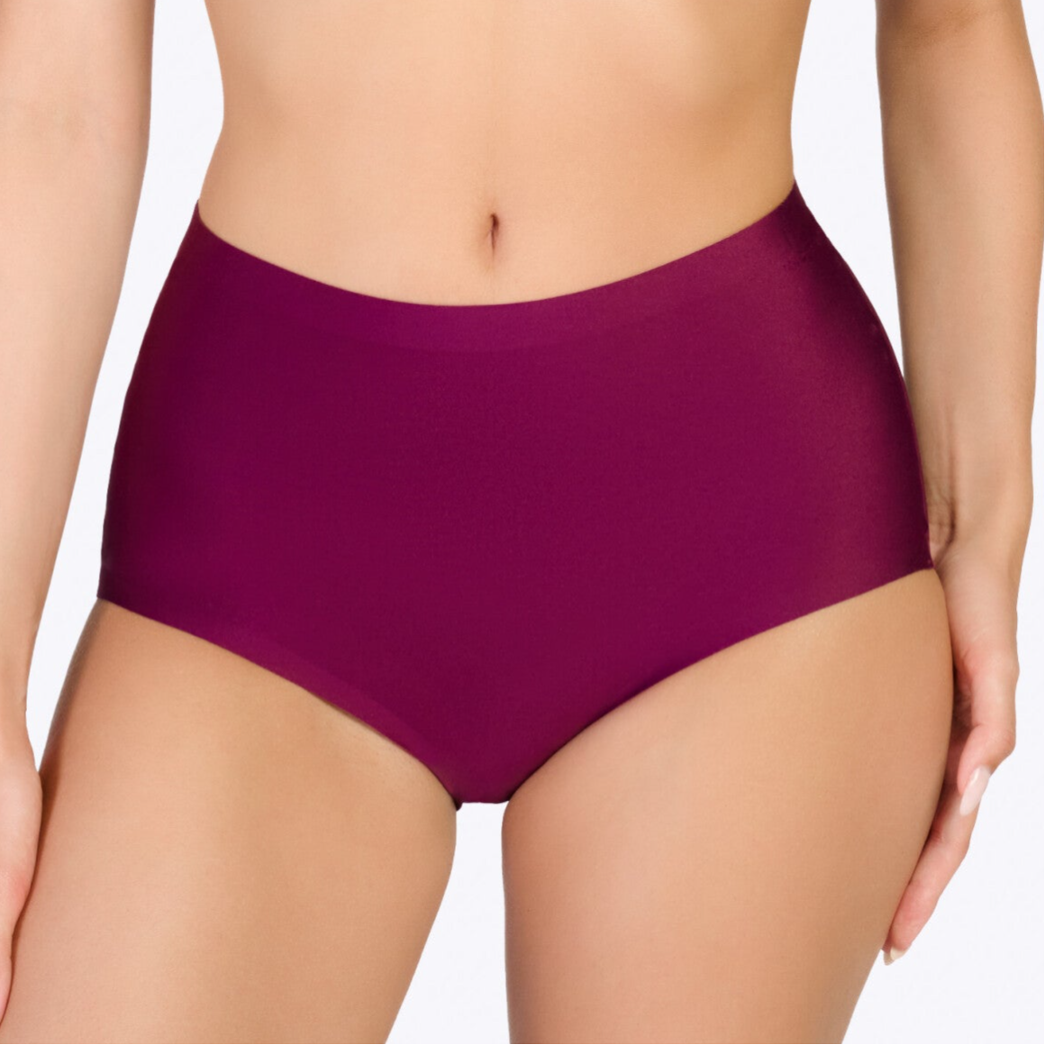 ten Cate Dames Slip 'Highwaist' Naadloos Cherry Burgundy