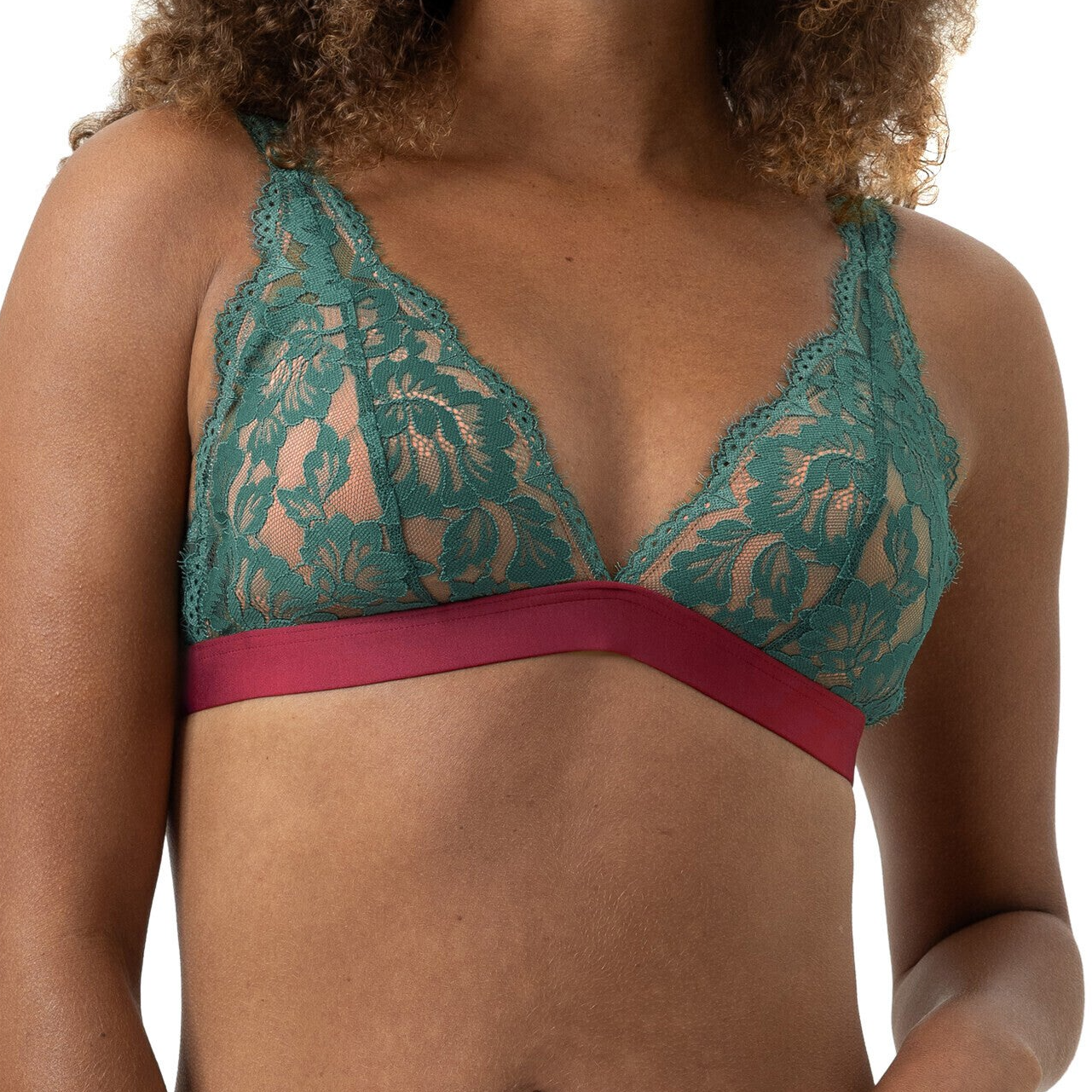Mey Bralette 'Poetry Vogue' Beau Bordeaux
