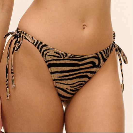 Freya Bikini Slip Tie-Side 'Tortoli Bay' Natural