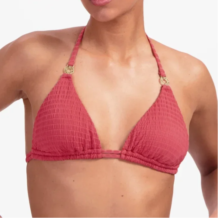 Beachlife Bikini Top Triangle Berry