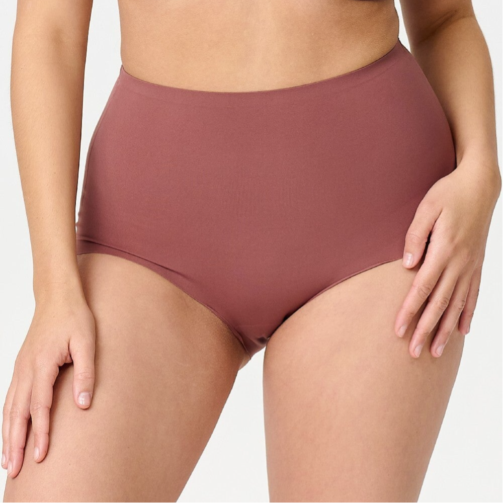 LingaDore Naadloze Taille Slip 'Daily' 2-pack Cognac