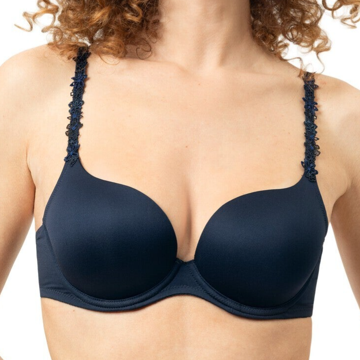 Mey BH Bi-Stretch Braline 'Pretty Joan' Night Blue