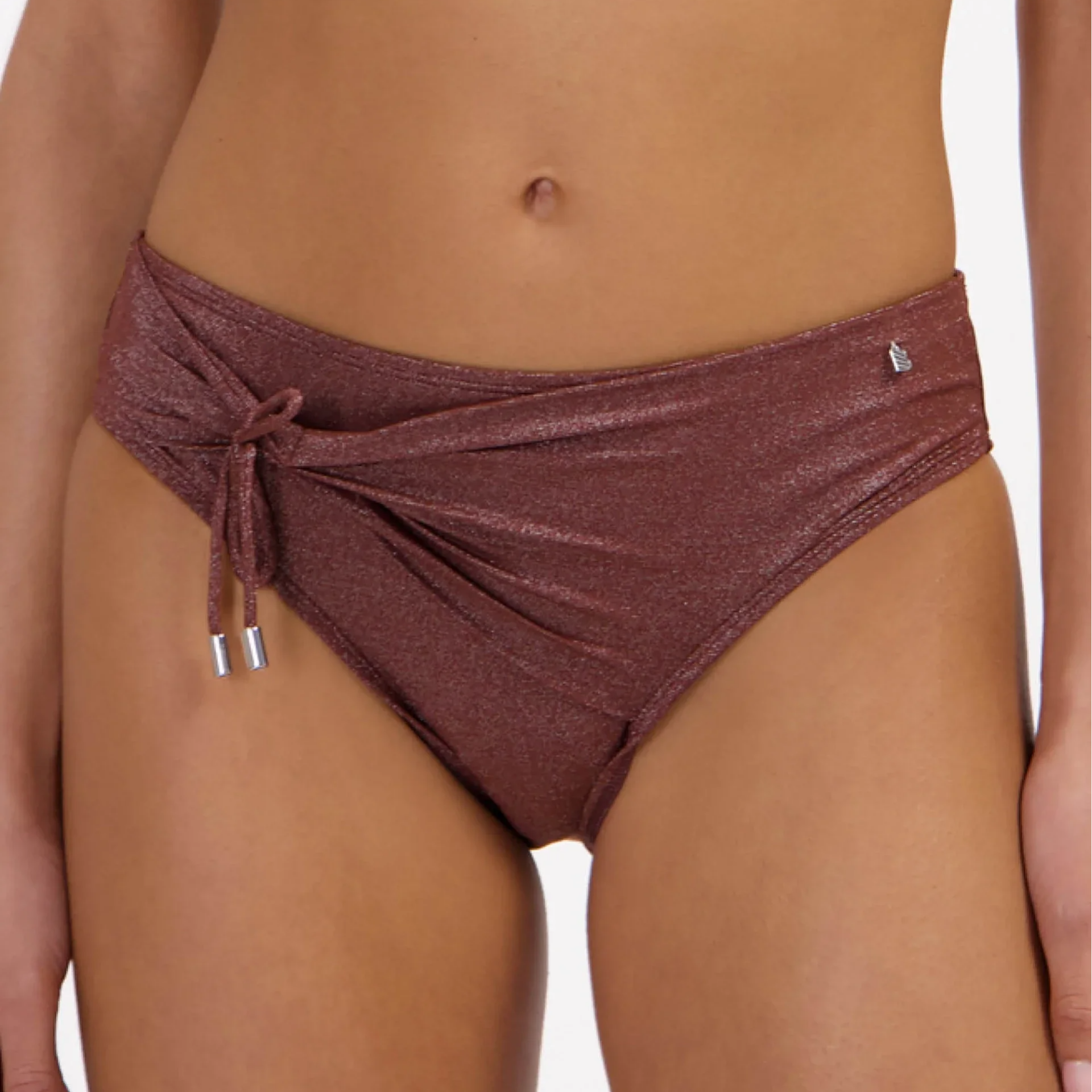 Beachlife Bikini Slip 'Midwaist' Raisin