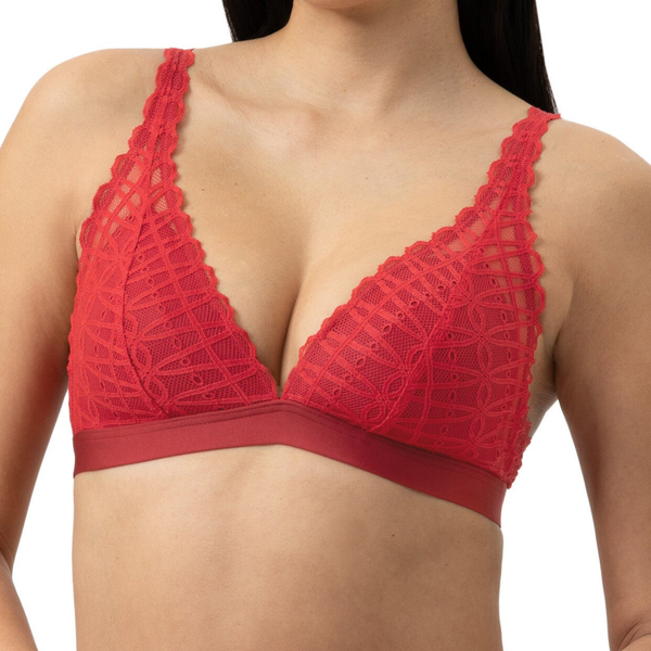 Mey Bralette Poetry Temptation Gala Red