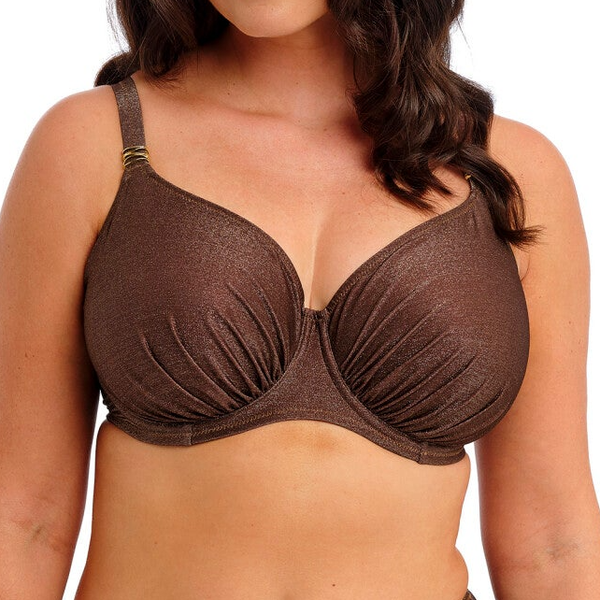Fantasie Bikini Top 'Sabana' Chestnut Sparkle