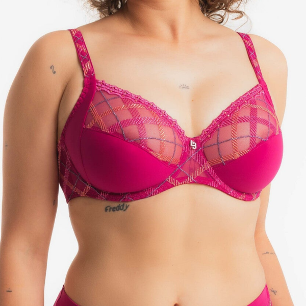Beugel BH Louisa Bracq Albanach Fuchsia