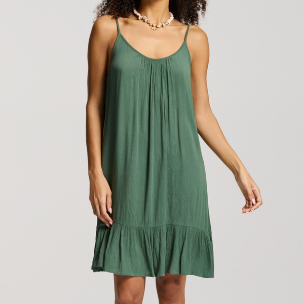 Shiwi Dames Jurk 'Ibiza' Green Olive