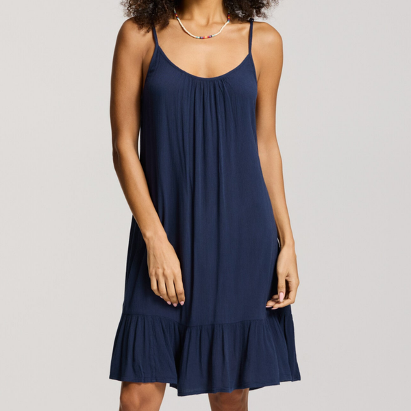 Shiwi Dames Jurk 'Ibiza' Blue Deep Ocean