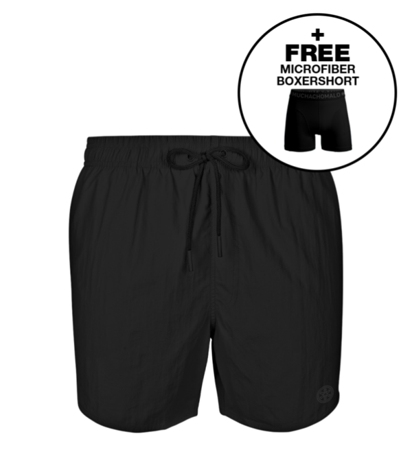 Muchachomalo Jongens Zwembroek Black