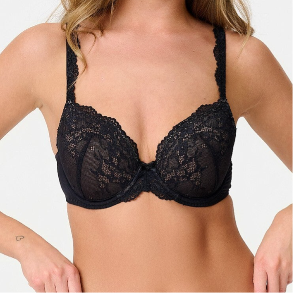 LingaDore BH 'Daily Lace' Black Taupe
