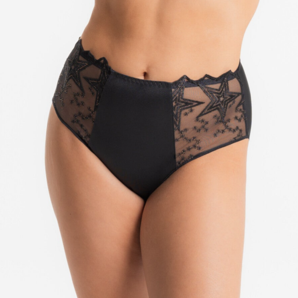 Hoge Taille Slip Louisa Bracq Superstar Noir