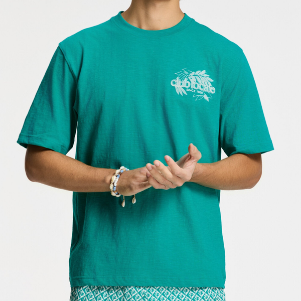 Shiwi Heren T-Shirt 'Finn' Blue Lagoon