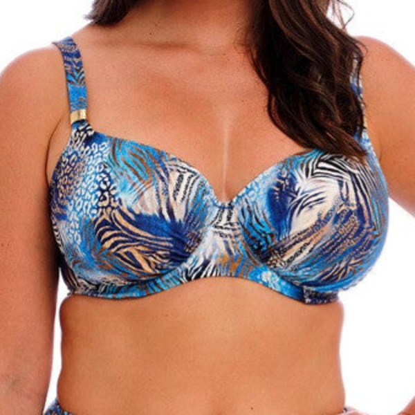 Fantasie Bikini Top 'Seraya Sands' Denim