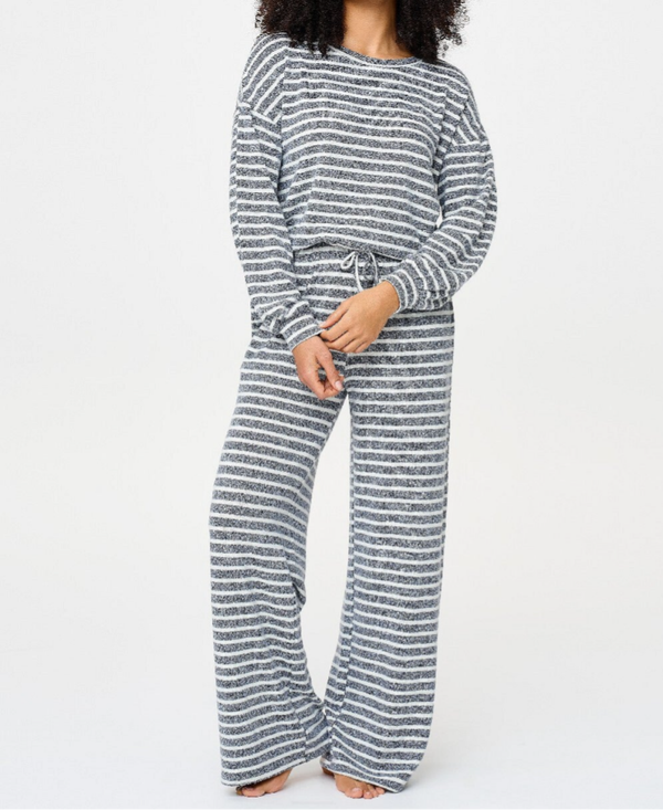 LingaDore Dames Pyjama Blue Marl