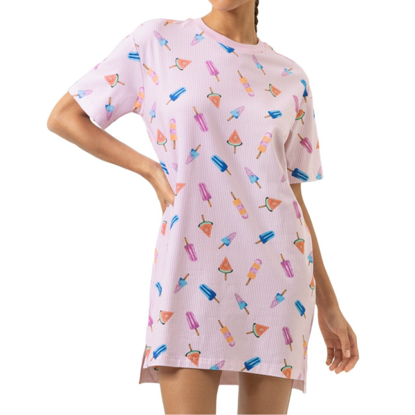 Mey Dames Nachthemd 'Cooling Ice' Soft Pink