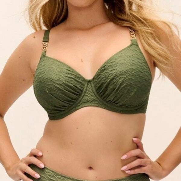 Fantasie Bikini Top 'Azores' Olive