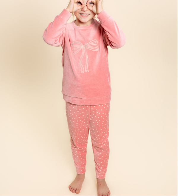 Charlie Choe Meisjes Pyjama Rose Elegance