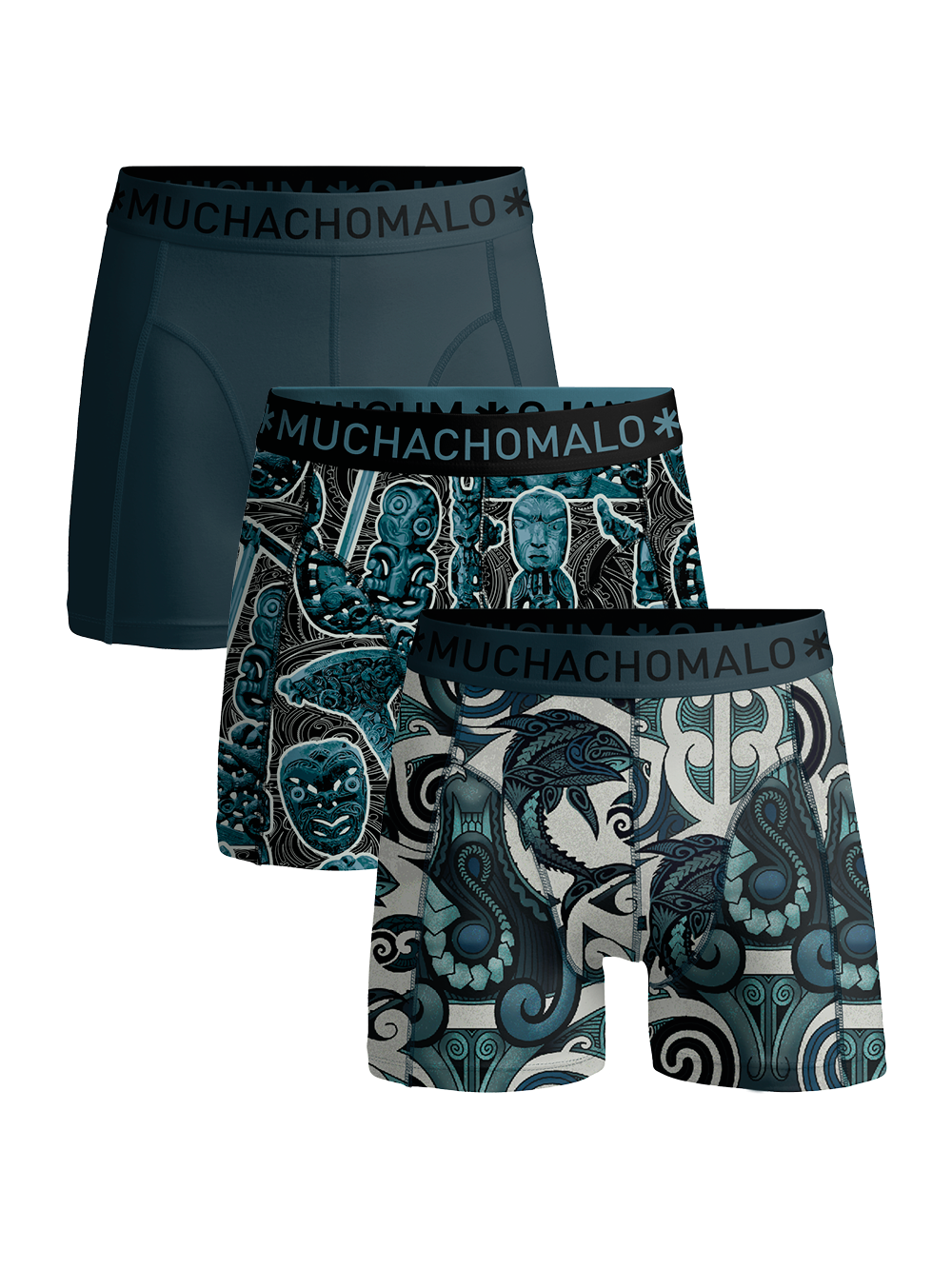 Muchachomalo Heren Boxershorts 3-pack Kirituhi
