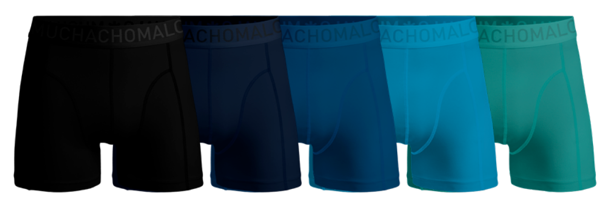 Muchachomalo Heren Boxershorts 5-pack Hello Moonlight