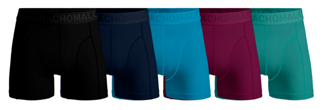 Muchachomalo Heren Boxershorts 5-pack Hello Moonlight