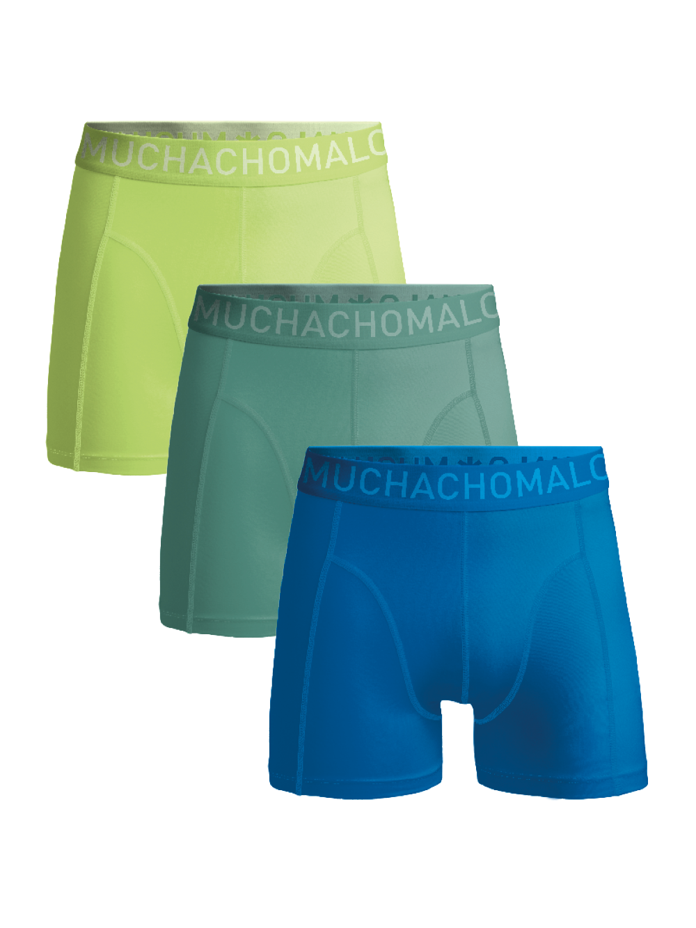 Muchachomalo Heren Boxershorts Microfiber 3-pack Multicolor
