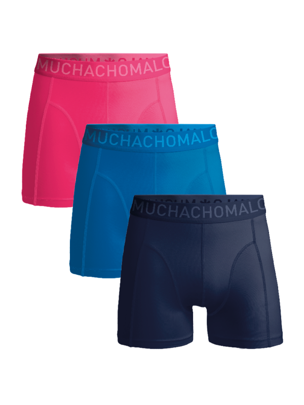 Muchachomalo Heren Boxershorts Microfiber 3-pack Multicolor