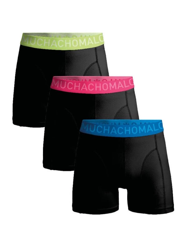 Muchachomalo Heren Boxershorts Microfiber 3-pack Multicolor