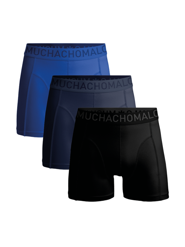Muchachomalo Heren Boxershorts Microfiber 3-pack Multicolor