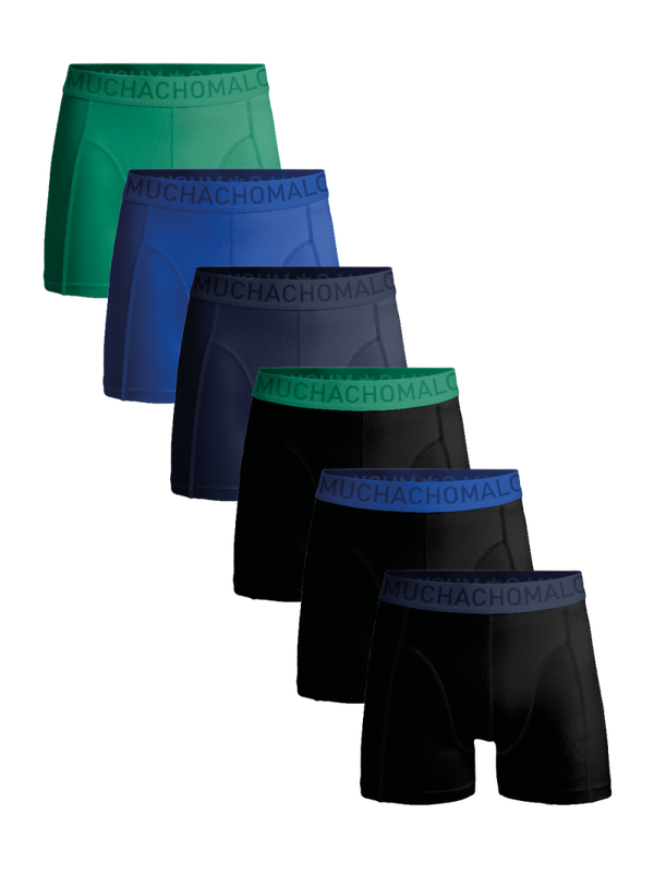 Muchachomalo Heren Boxershorts Microfiber 6-pack Multicolor